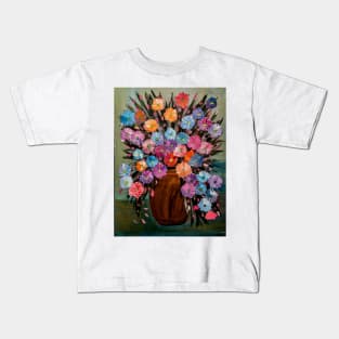 beautiful bouquet of flowers Kids T-Shirt